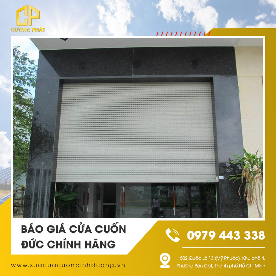Báo giá cửa cuốn Đức chính hãng - Thông tin chi tiết cho người tiêu dùng