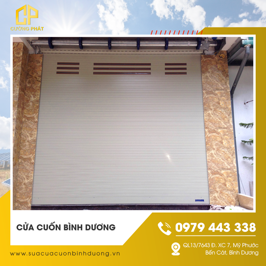 Cửa cuốn Bình Dương – Giải pháp an toàn và hiện đại từ Cửa cuốn Cường Phát
