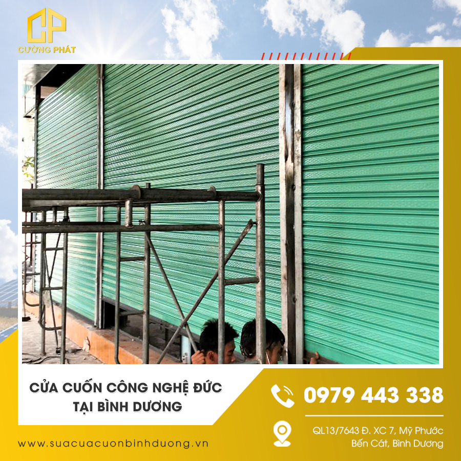 Cửa cuốn công nghệ Đức tại Bình Dương – Sự kết hợp hoàn hảo giữa chất lượng và thẩm mỹ