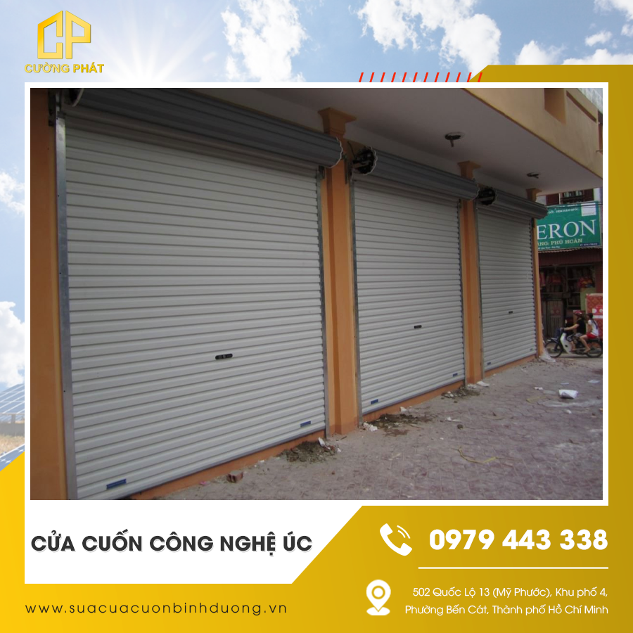 Cửa cuốn công nghệ Úc – Tiêu chuẩn mới cho công trình hiện đại