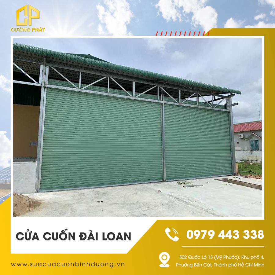 Cửa cuốn Đài Loan – Lựa chọn hoàn hảo cho mọi công trình