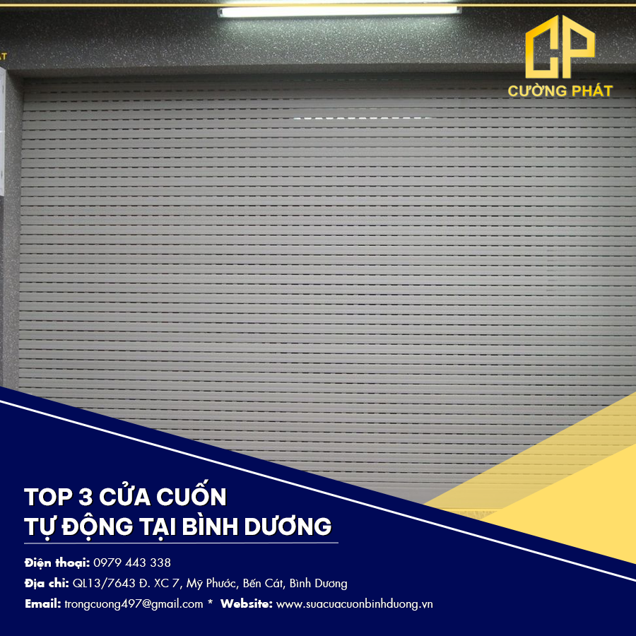 Đột phá công nghệ với cửa cuốn tự động tại Bình Dương