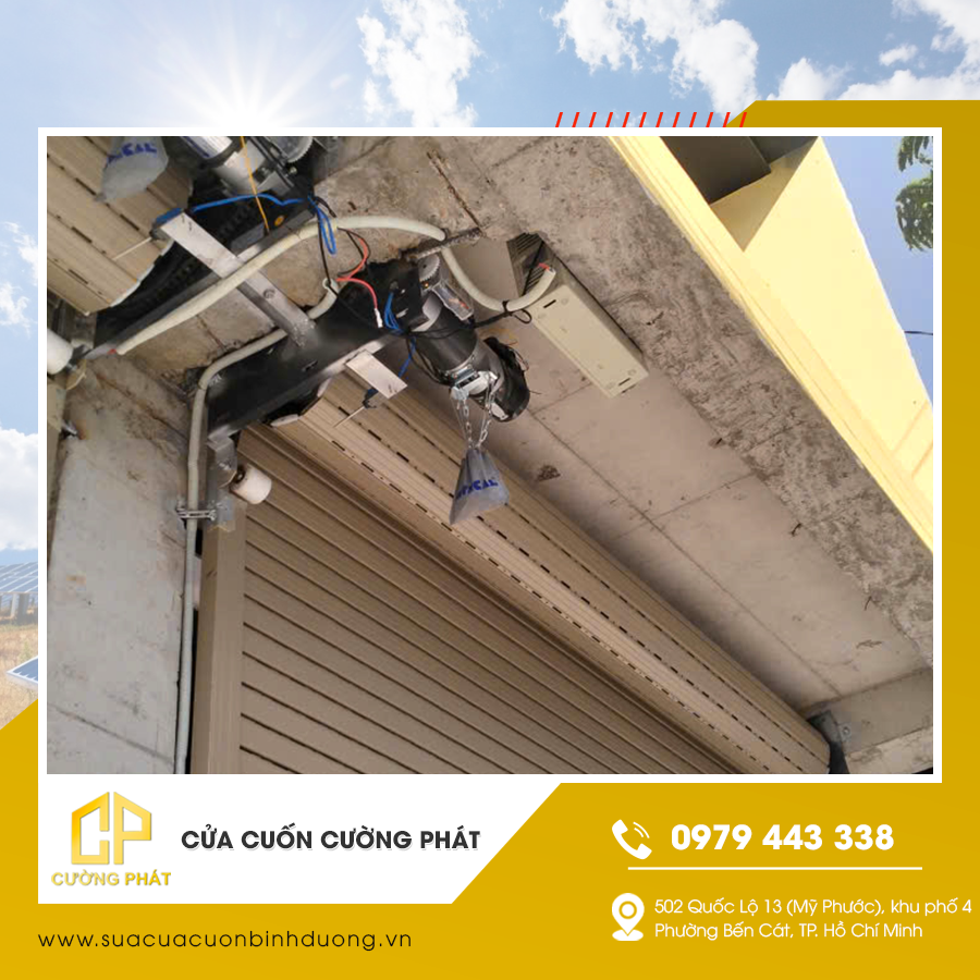 Cửa cuốn tự động – Giải pháp an toàn, tiện lợi và hiện đại
