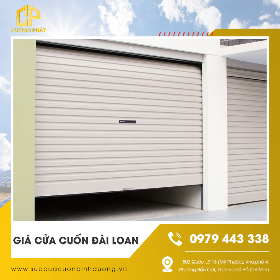 Giá cửa cuốn Đài Loan - Tham khảo chi tiết cho người tiêu dùng