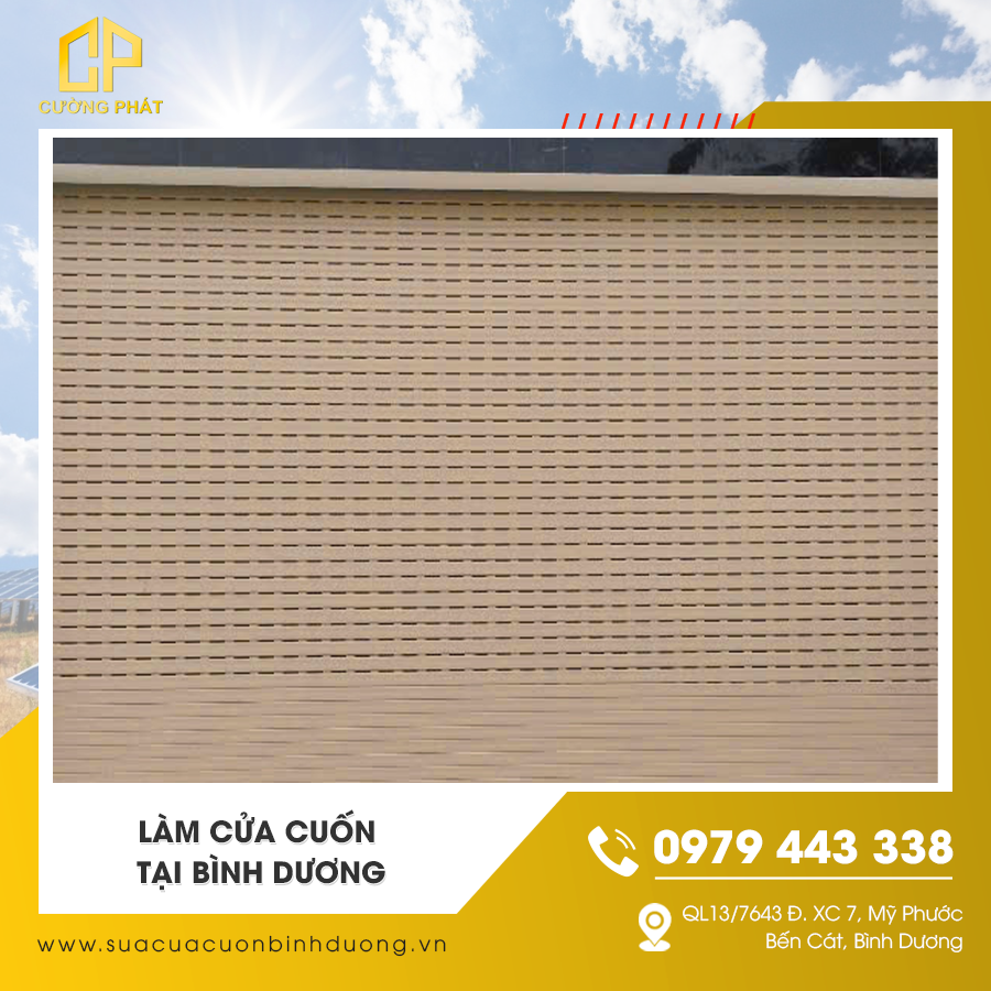 Làm cửa cuốn tại Bình Dương - Dịch vụ uy tín và chất lượng cho mọi công trình