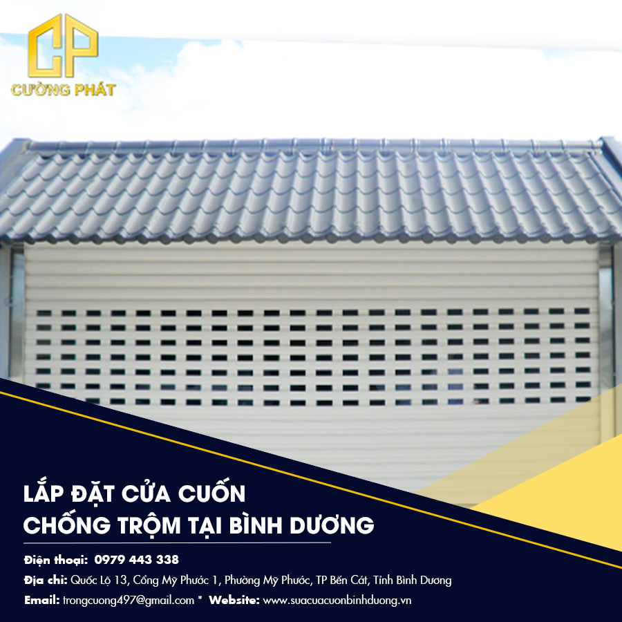 Lắp đặt cửa cuốn chống trộm tại Bình Dương – Giải pháp an toàn và hiện đại cho mọi công trình