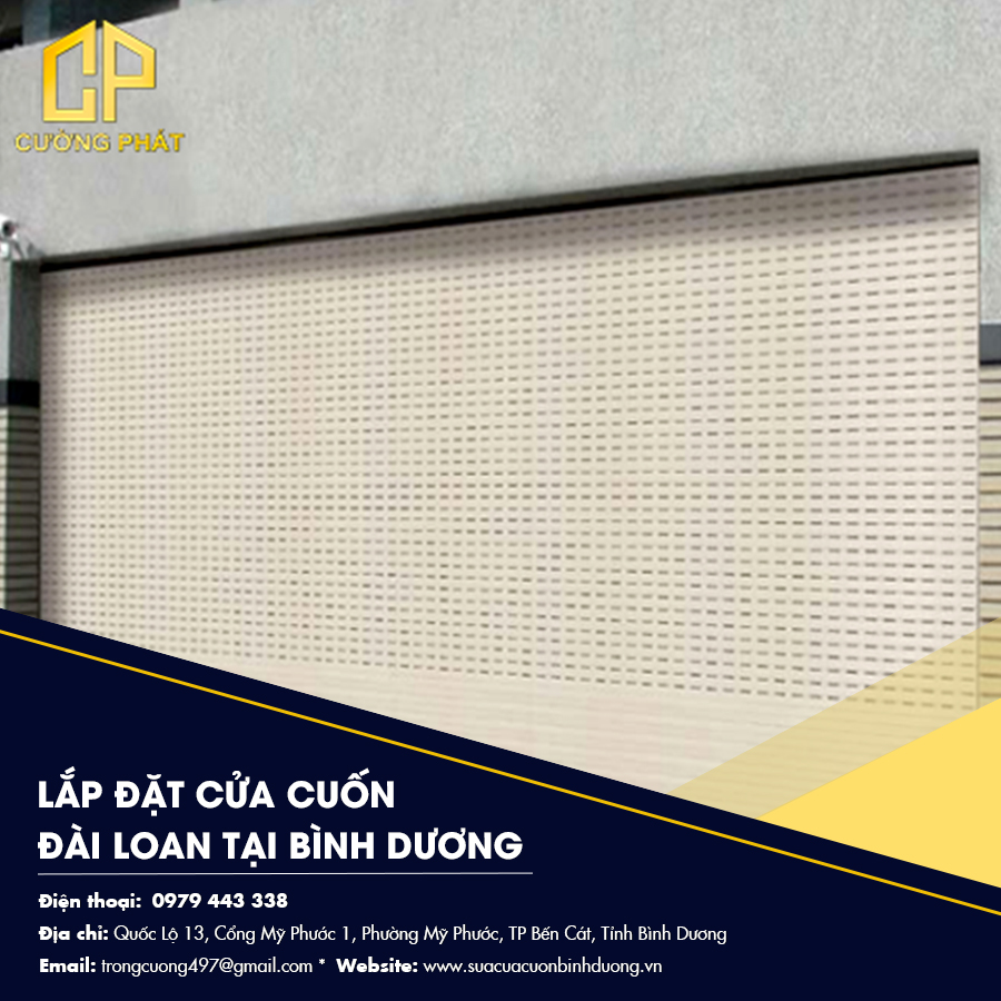 Lắp đặt cửa cuốn Đài Loan tại Bình Dương - Hướng dẫn chi tiết cho gia đình bạn