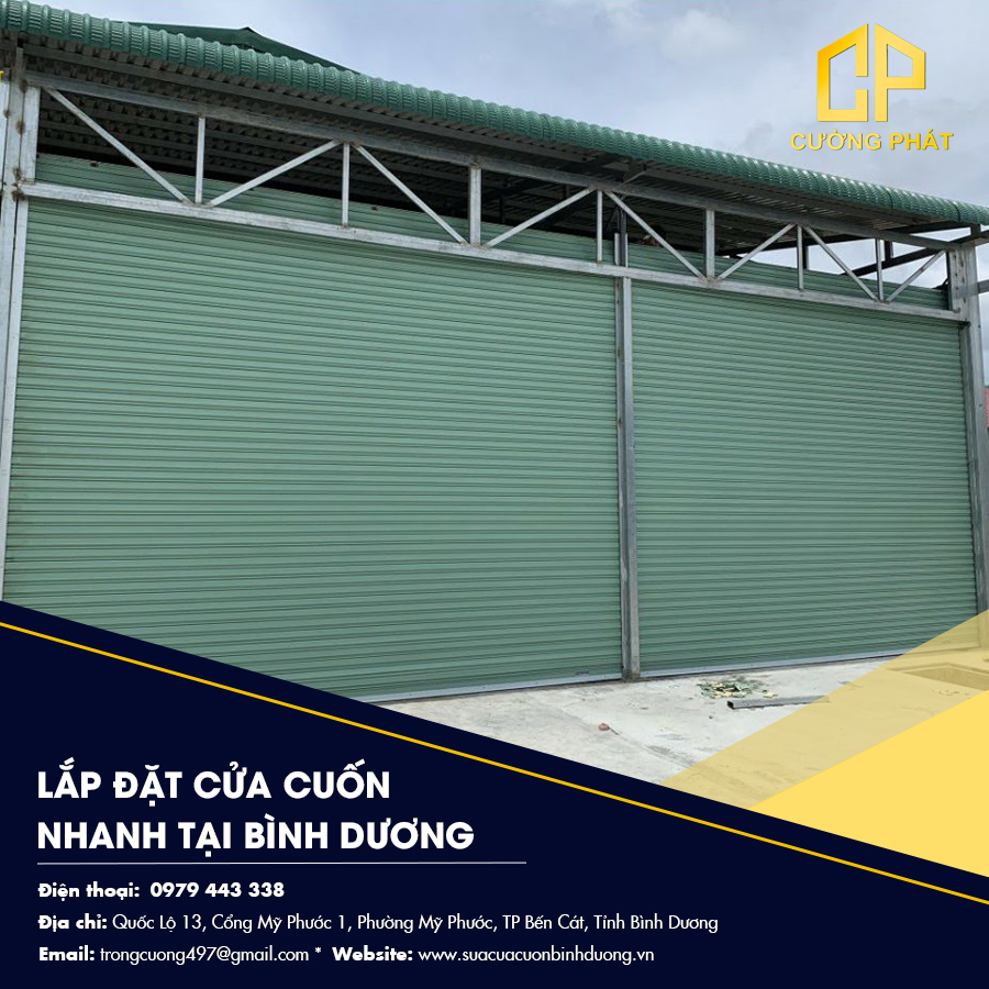 Tiến bộ công nghệ trong lắp đặt cửa cuốn nhanh tại Bình Dương