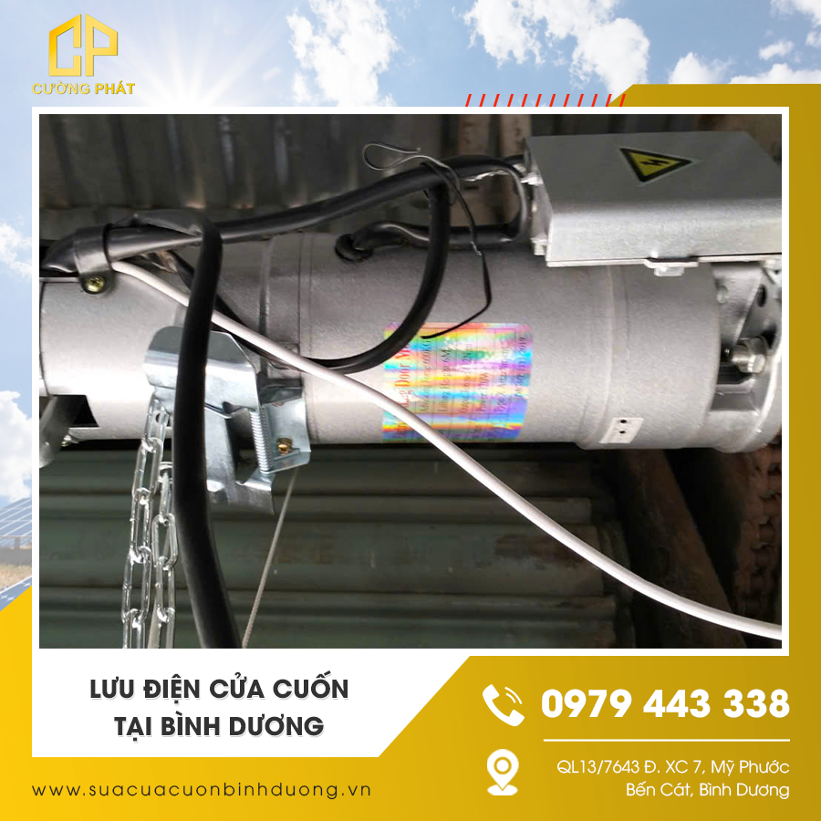 Lưu điện cửa cuốn tại Bình Dương – Giải pháp ổn định cho hệ thống cửa tự động