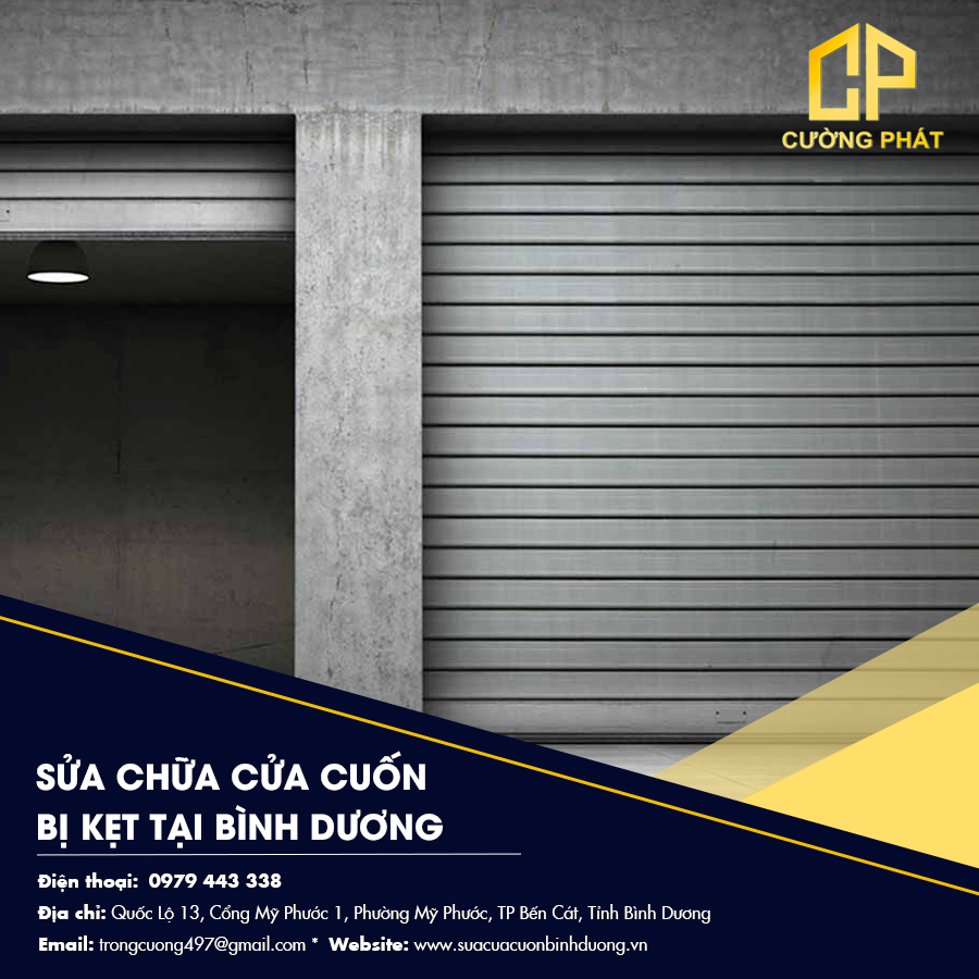 Sửa chữa cửa cuốn bị kẹt tại Bình Dương – Dịch vụ nhanh chóng, chuyên nghiệp và giá hợp lý