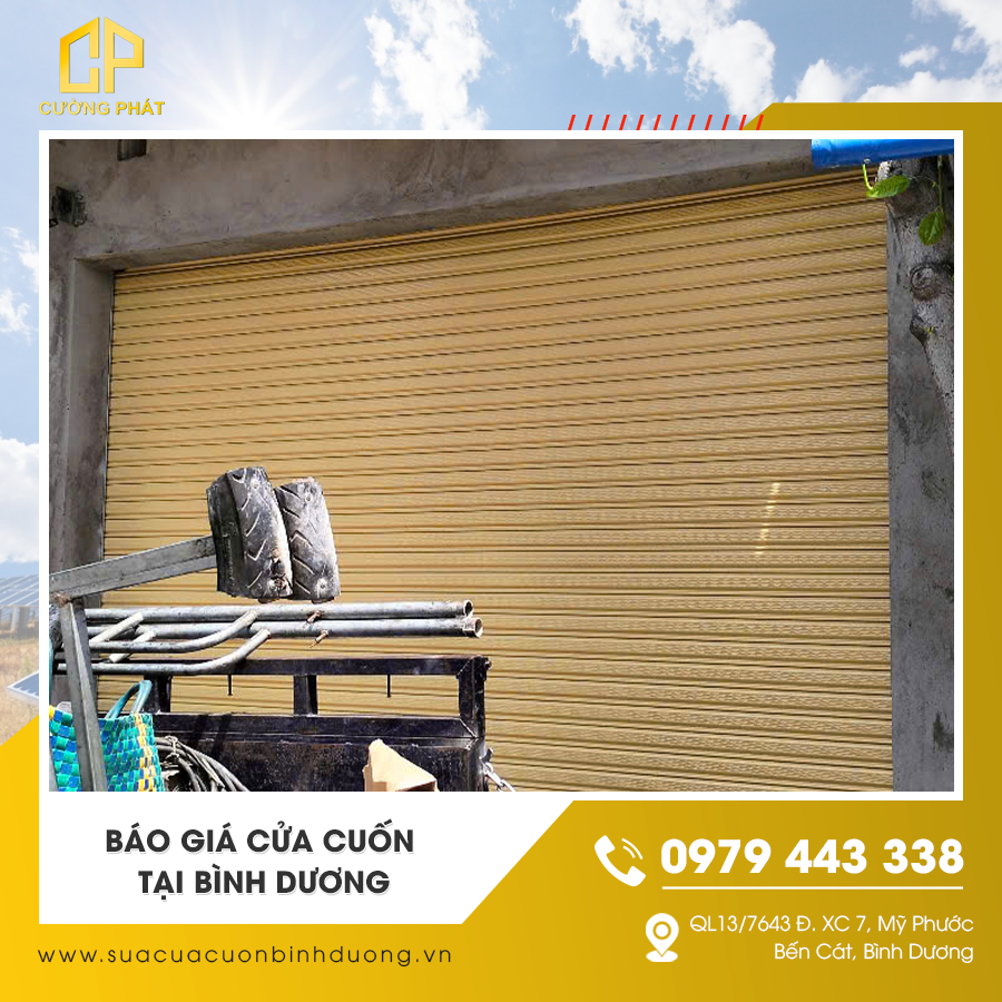 Cửa cuốn phù hợp cho nhà phố tại Bình Dương