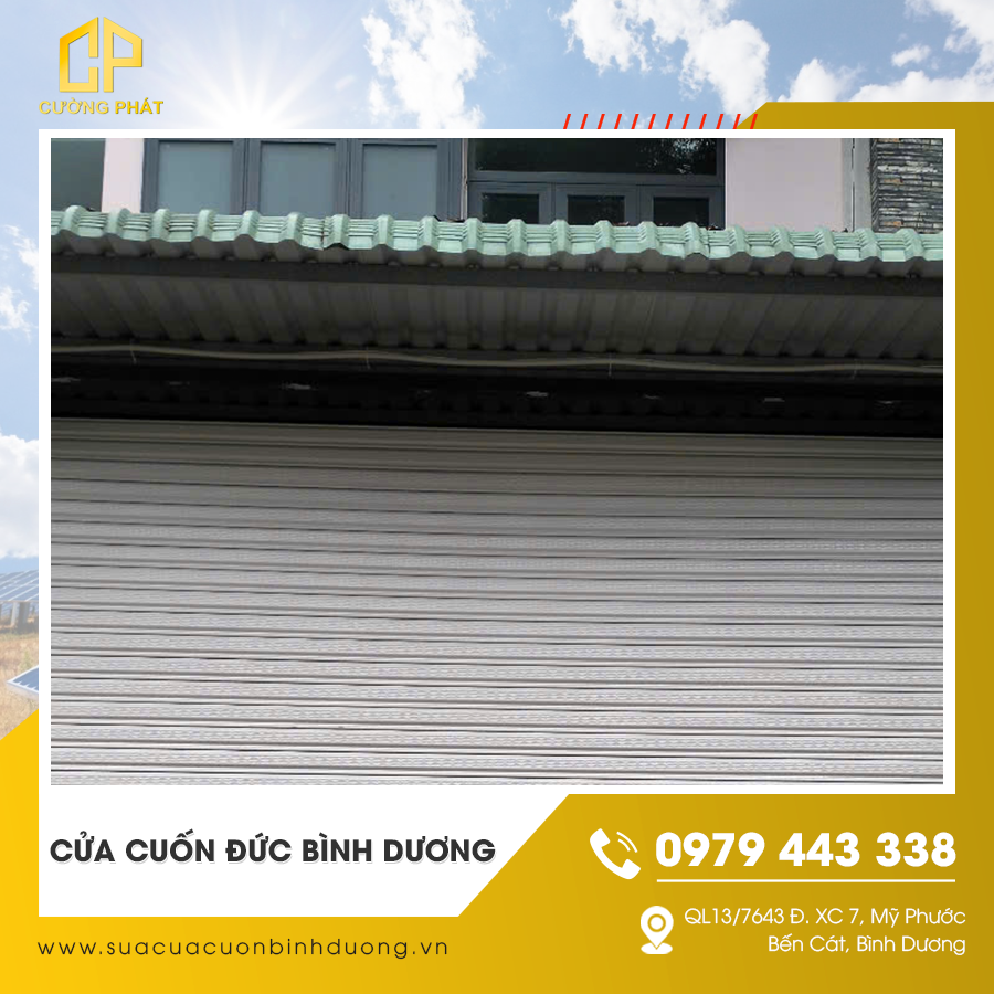 Lắp cửa cuốn Đức chính hãng tại Bình Dương