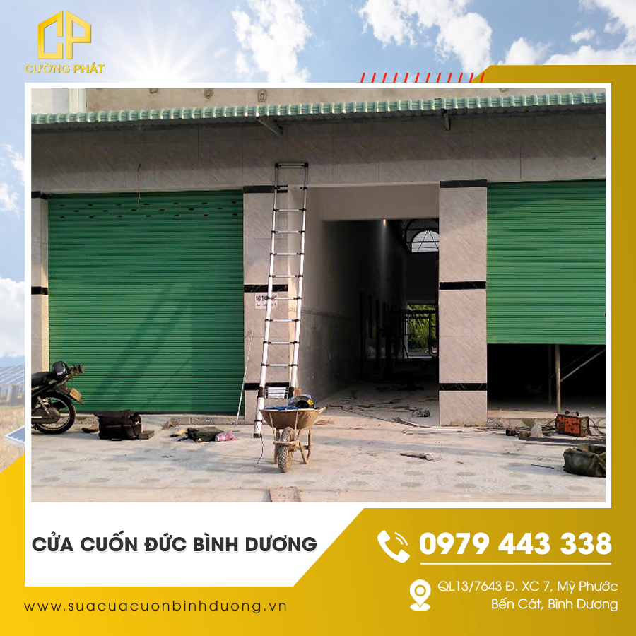 Cửa cuốn công nghệ Đức cao cấp tại Bình Dương
