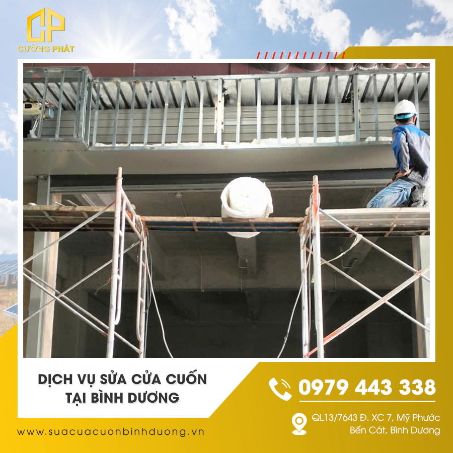 Bảo trì và sửa chữa cửa cuốn tại Bình Dương hiệu quả